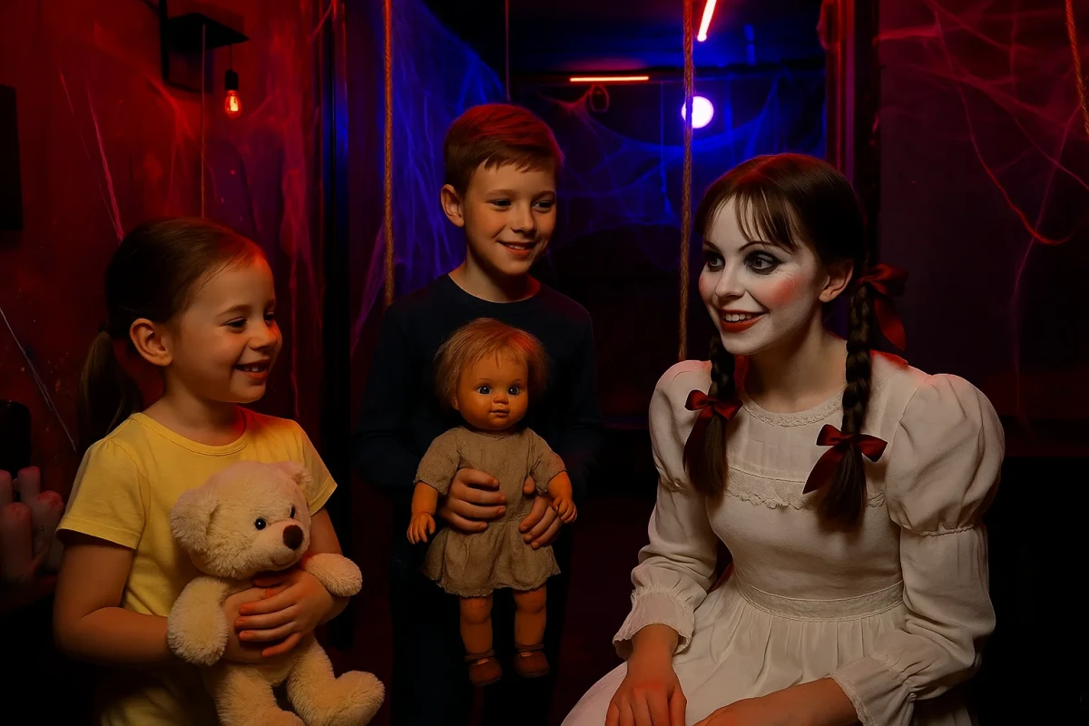 Квест-перфоманс «Аннабель в доме чудес» Квест-перфоманс «Аннабель в доме чудес»