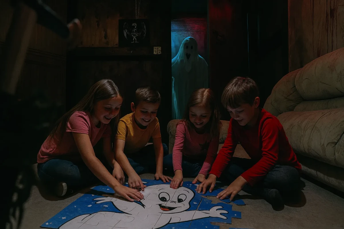 Квест-перфоманс «В гостях у Каспера» Квест-перфоманс «В гостях у Каспера»