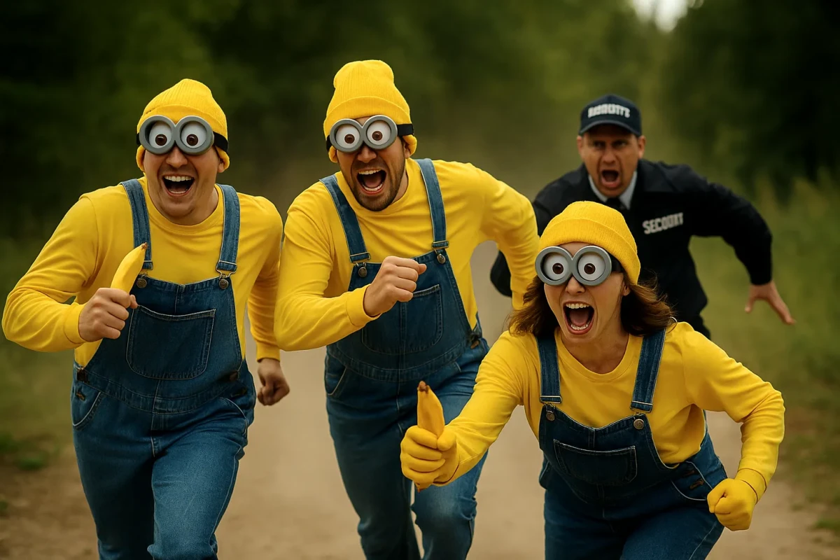 «Безумные Миньоны на Задании» «Безумные Миньоны на Задании»
