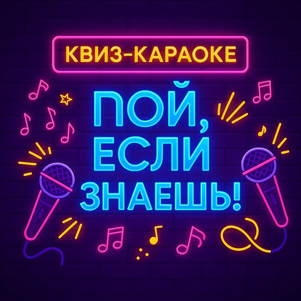 Квиз-караоке «Пой, если знаешь!» Квиз-караоке «Пой, если знаешь!»